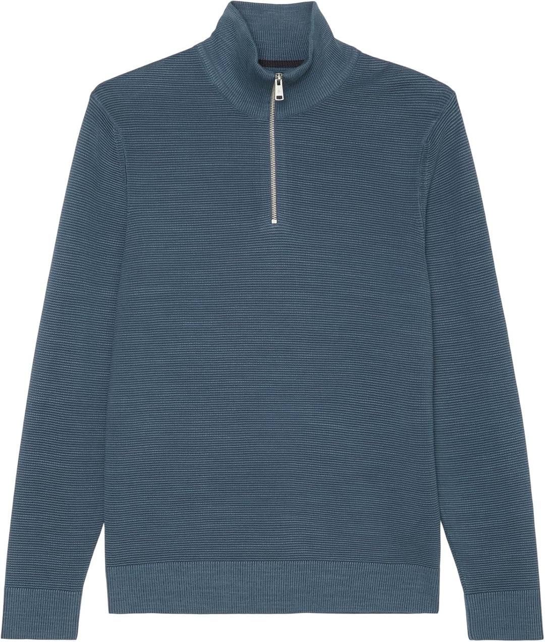 Marc O'Polo Herren Strickpullover aus Bio-Baumwolle mit Reissverschluss S M849, S M849