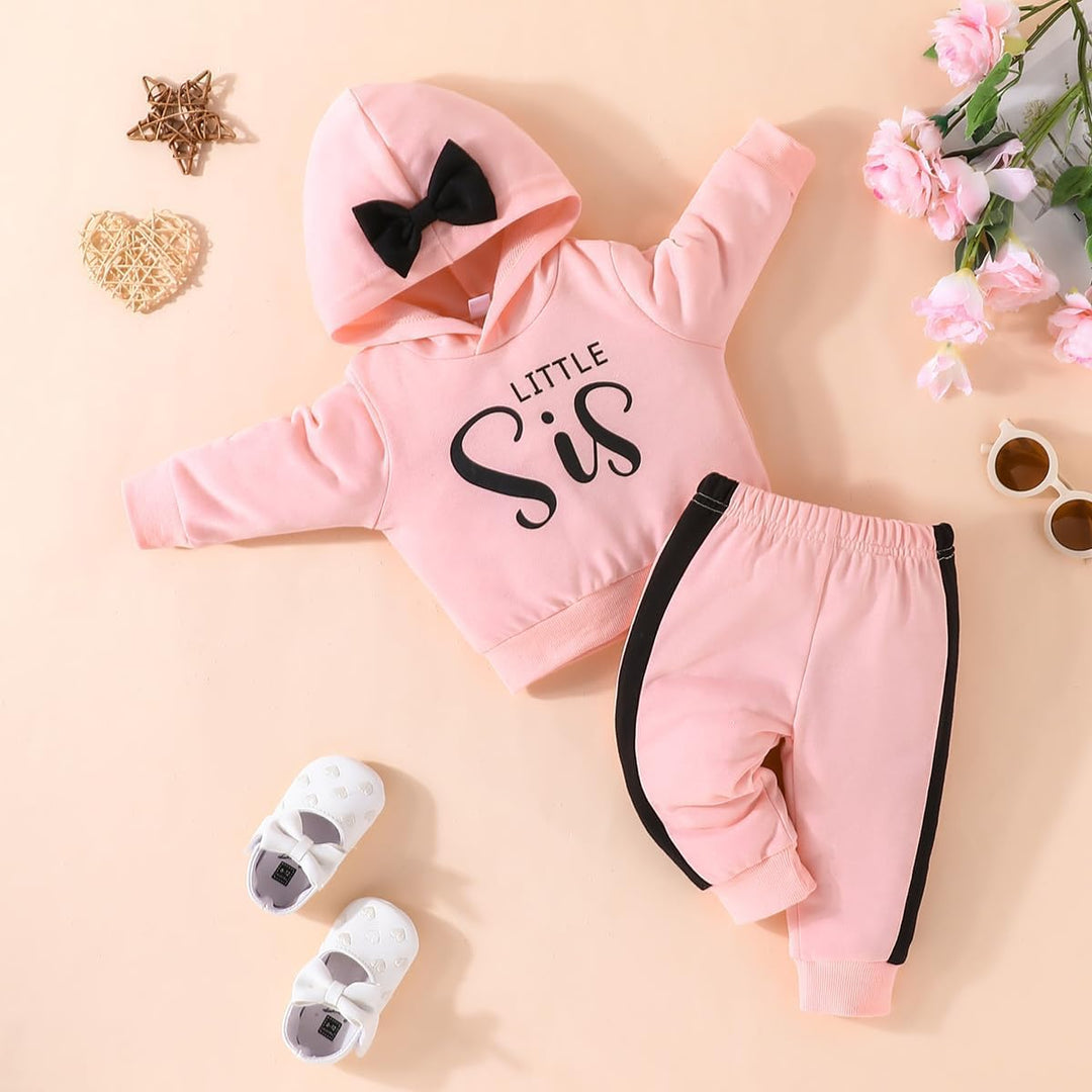 Baby Mädchen Kleidung Langarm Sweatshirt Känguru Tasche Floral Hoodie Tops &amp; Hosen Herbst Winter Out