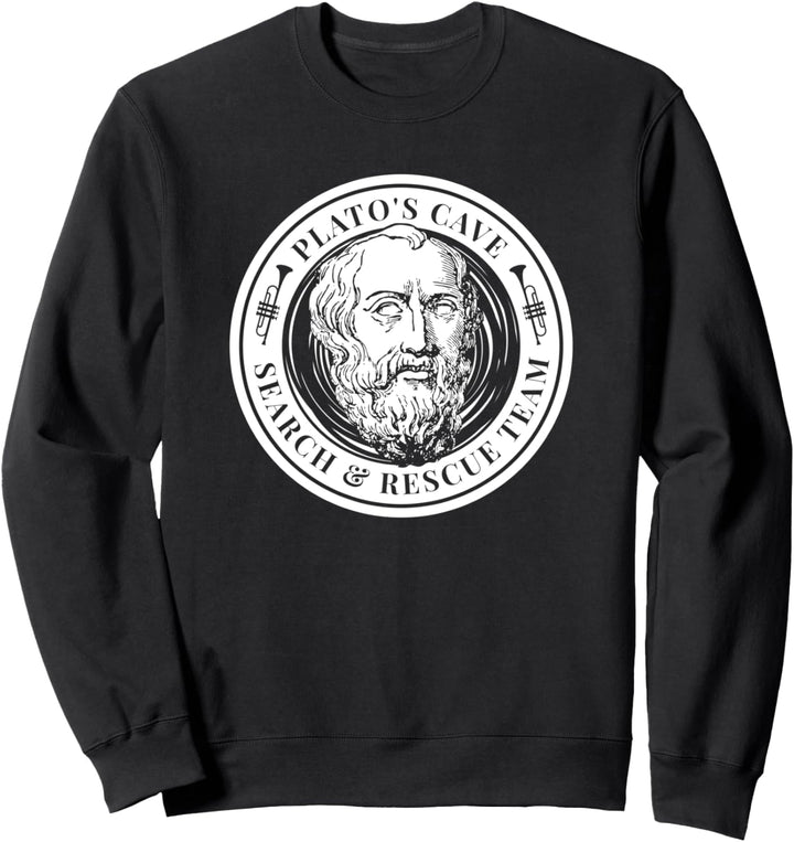 Plato's Cave Ancient Greek Philosophy Plato Sweatshirt