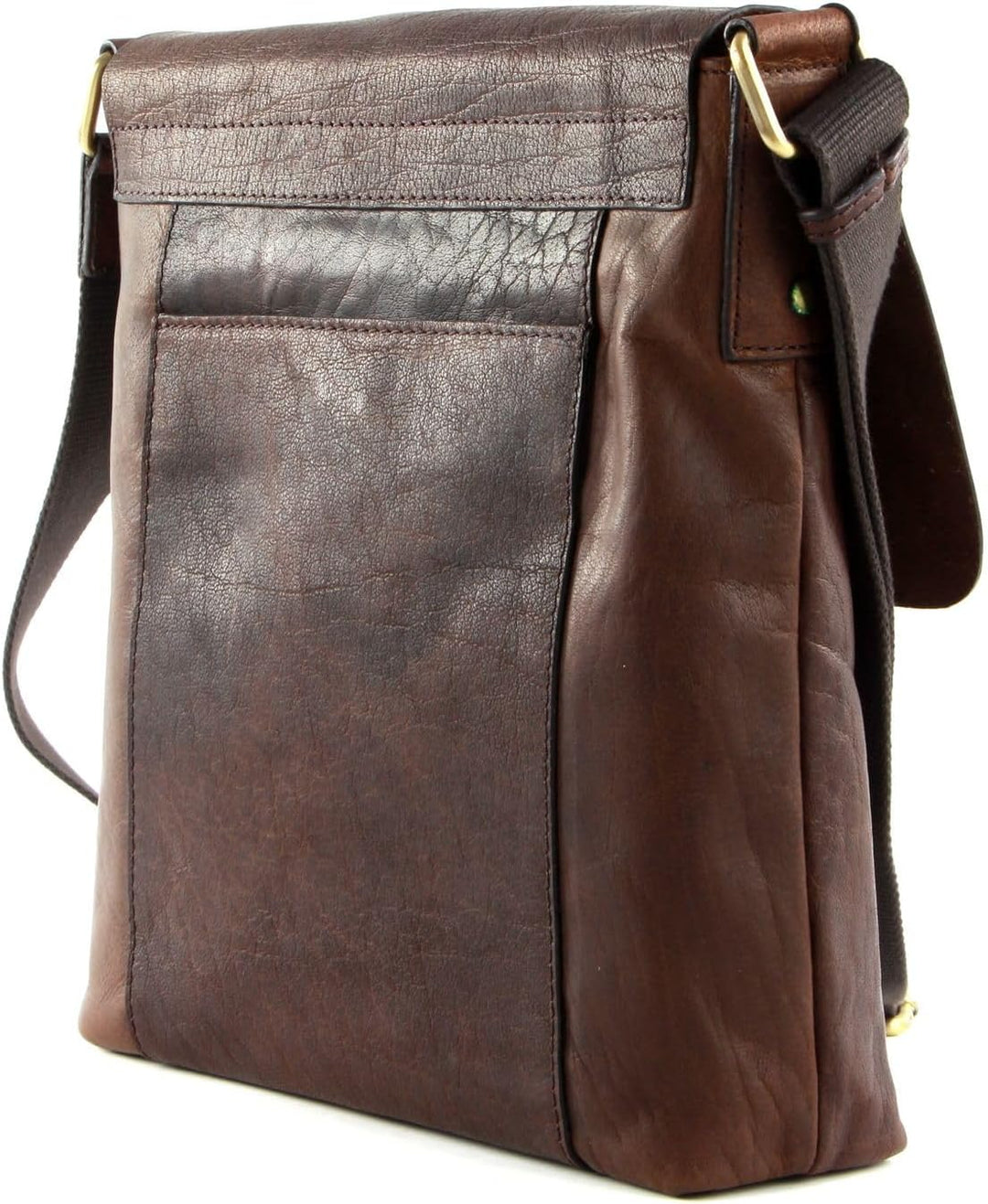 SADDLER Verdal Messenger Bag M Dark Brown