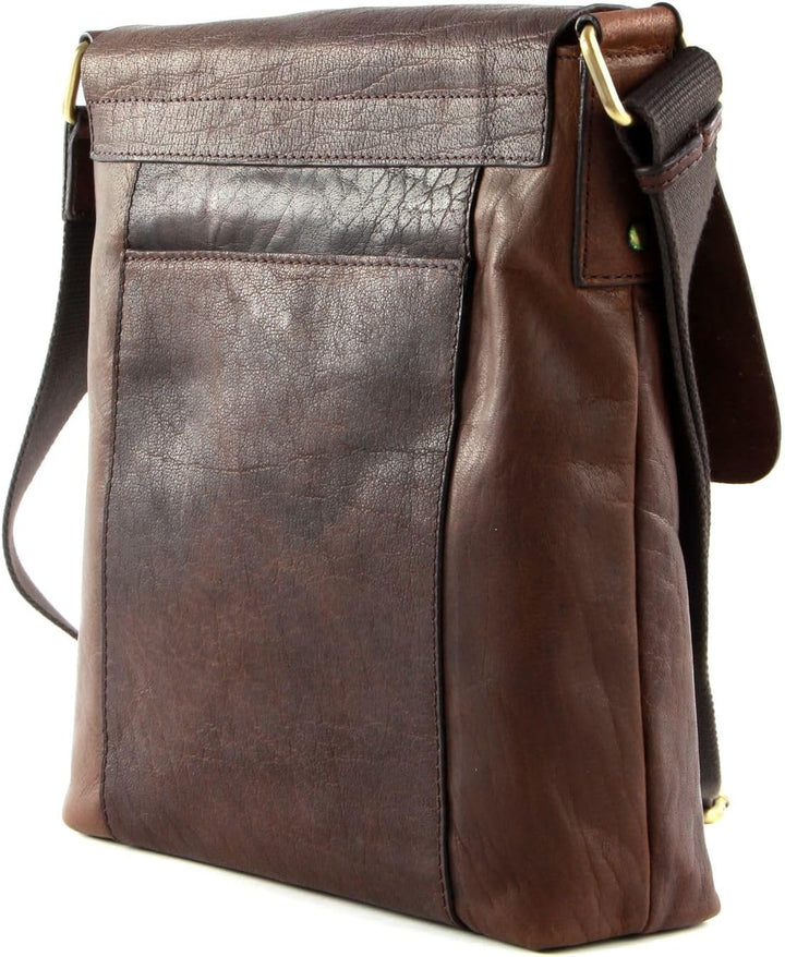 SADDLER Verdal Messenger Bag M Dark Brown
