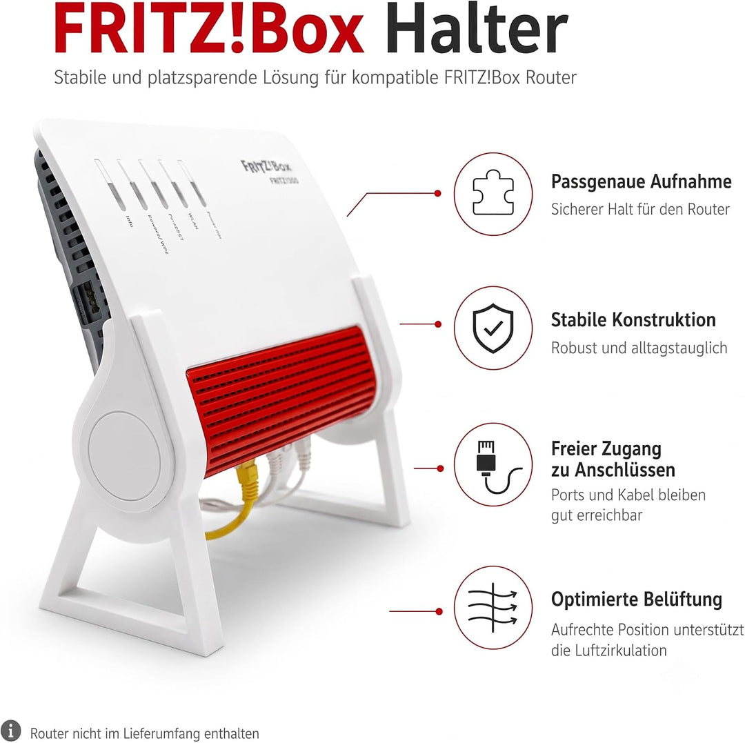 Ständer Füsse Halter Set passend für Fritz!Box 7690 Basic, Basic