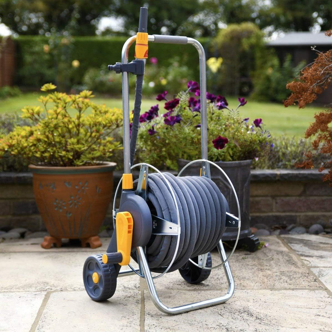 HOZELOCK - Tuffhoze Hybrid Gartenschlauch 35 M: Extrem flexibel, Tuff-Fibre Gewebetechnologie, kompa