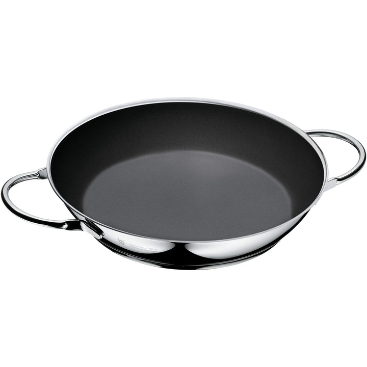 WMF Ceradur Profi Servier-/ Bratpfanne Induktion 24 cm, Cromargan Edelstahl beschichtet, Keramikbesc