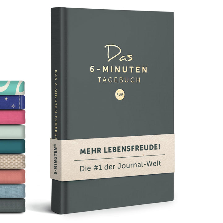 6-Minuten Tagebuch für Erwachsene (Das Original) - Dankbarkeitstagebuch, Wissenschaftlich Fundiertes