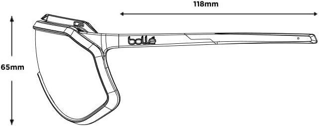 Bollé – Chronoshield, Sonnenbrille, Unisex, Erwachsene Erwachsene L, Erwachsene L
