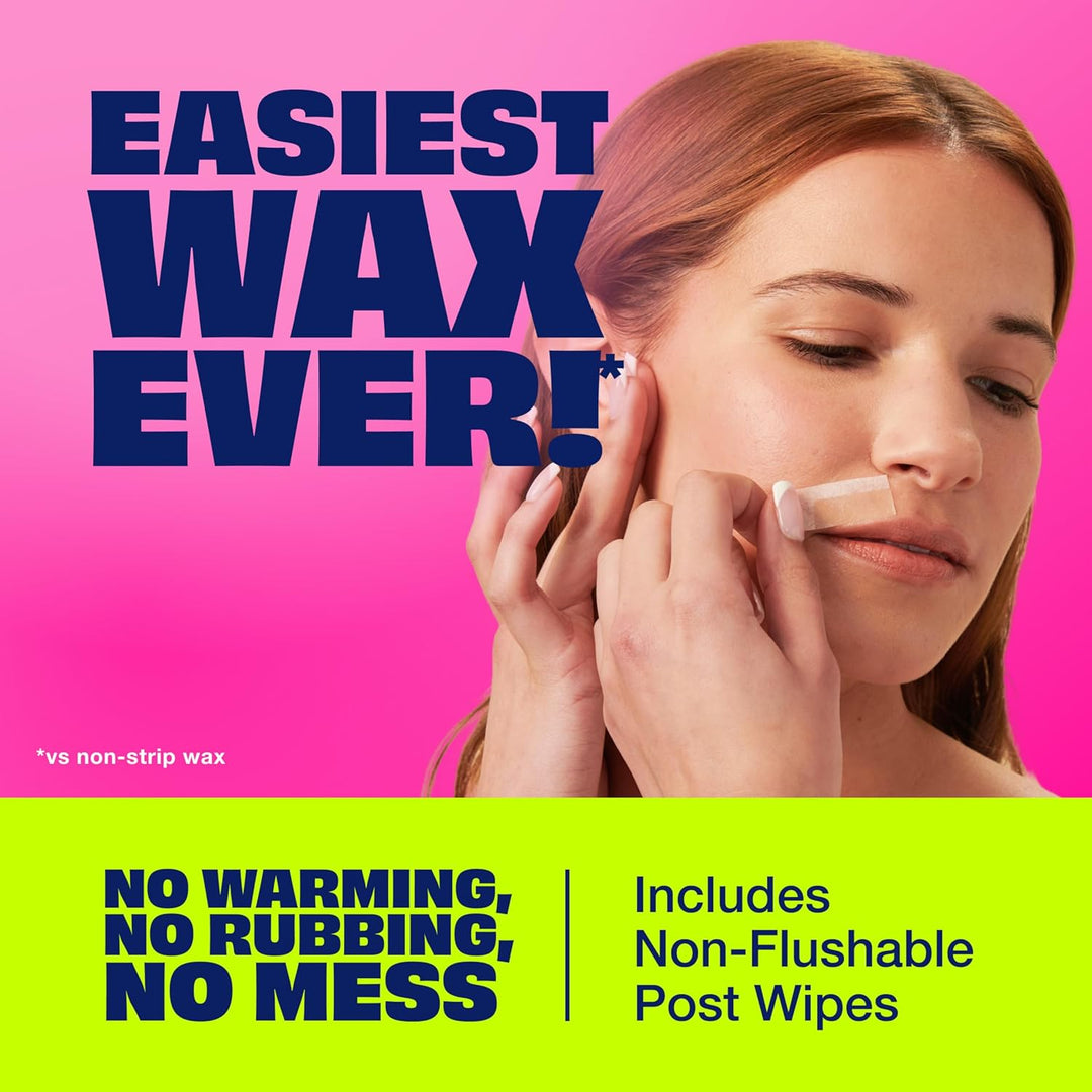 Nair Wax Ready-Strips for Face and Bikini, 40 Count by Nair