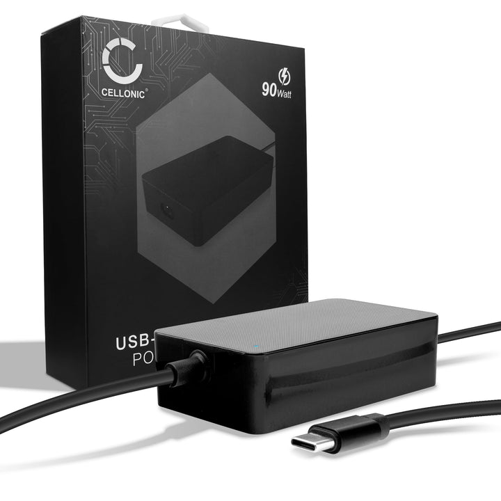 CELLONIC® PD Power Delivery | 5V-20V 90W Netzteil (auch 87W 61W 45W 30W 12W) für USB C Notebooks, Ta