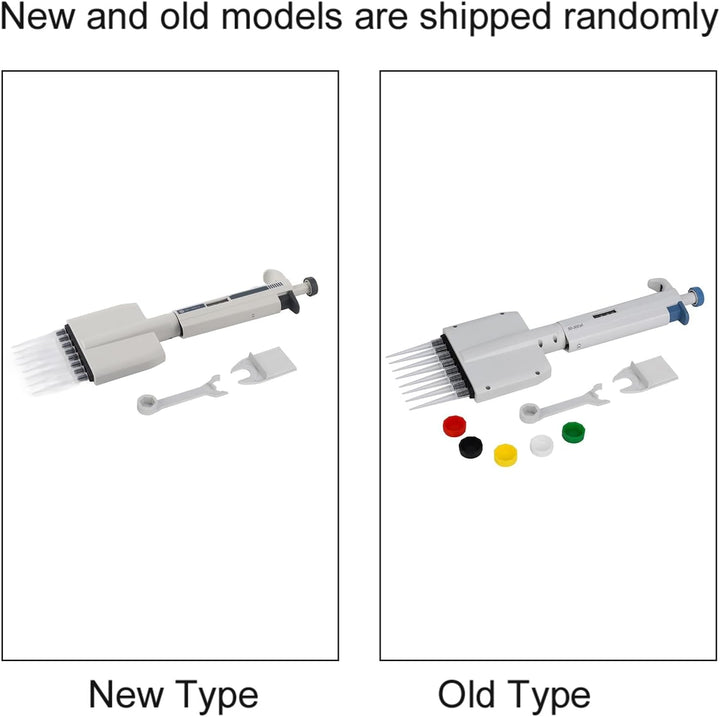 8 Kanal Pipette 50-300μl Pipette Mehrkanalpipette Variables Volumen Mechanische Pipette Manuell Eins