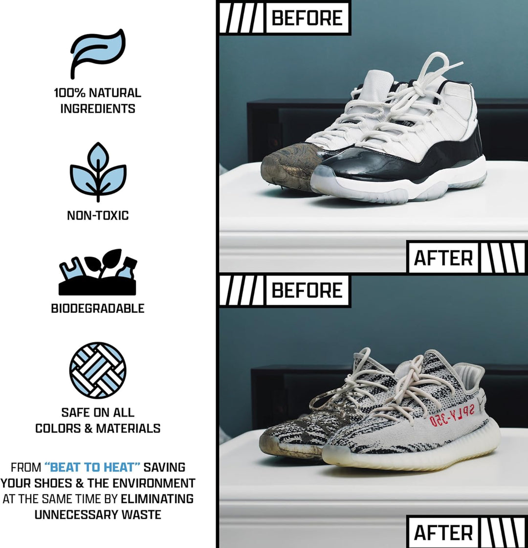 FACTORY LACED Schuhreiniger-Sneaker-Kit - Das ultimative Sneaker-Cleaner Erlebnis inklusive 240ml Sc