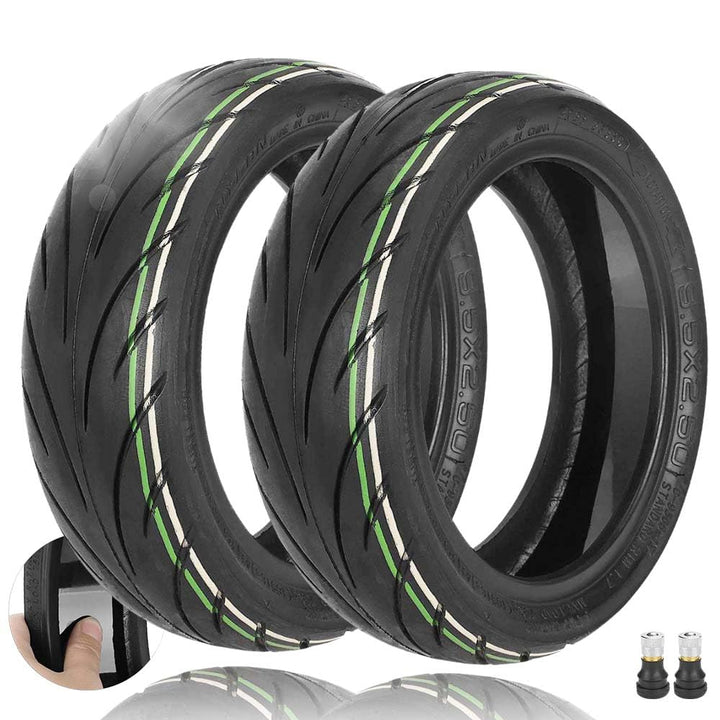 9,5 x 2,50 Selbstreparierende Reifen für NIU KQi3 Sports/Pro/Max Elektroroller, 9,5 Zoll Tubeless Re