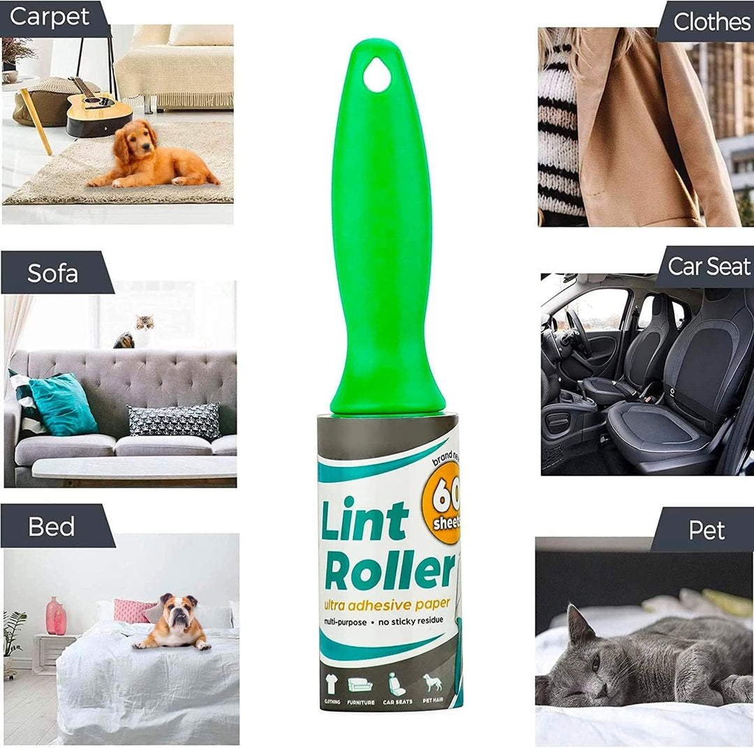DecorRack Fusselroller Set (180 Blatt) – Extra Starke Fusselrolle für Tierhaare & Kleidung – Tierhaa