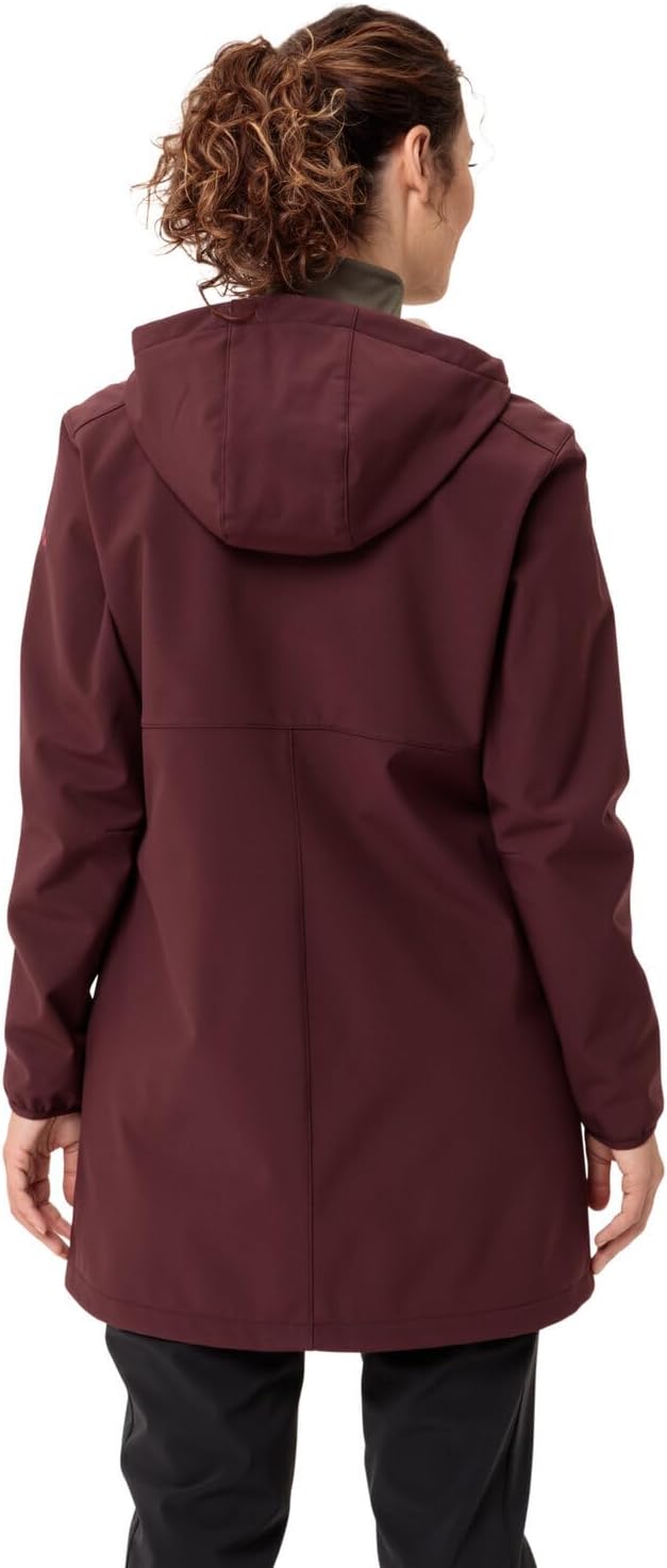 VAUDE Damen Women's Moena Softshell Parka Jacke, dark oak