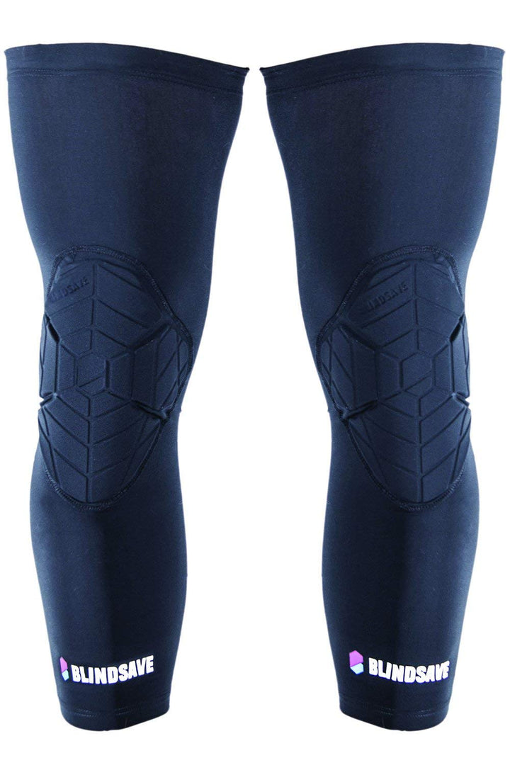 BLINDSAVE Knee Pads; Knie Sleeves, 1 Paar - schwarz Gr. S Schwarz Grösse S, Schwarz Grösse S