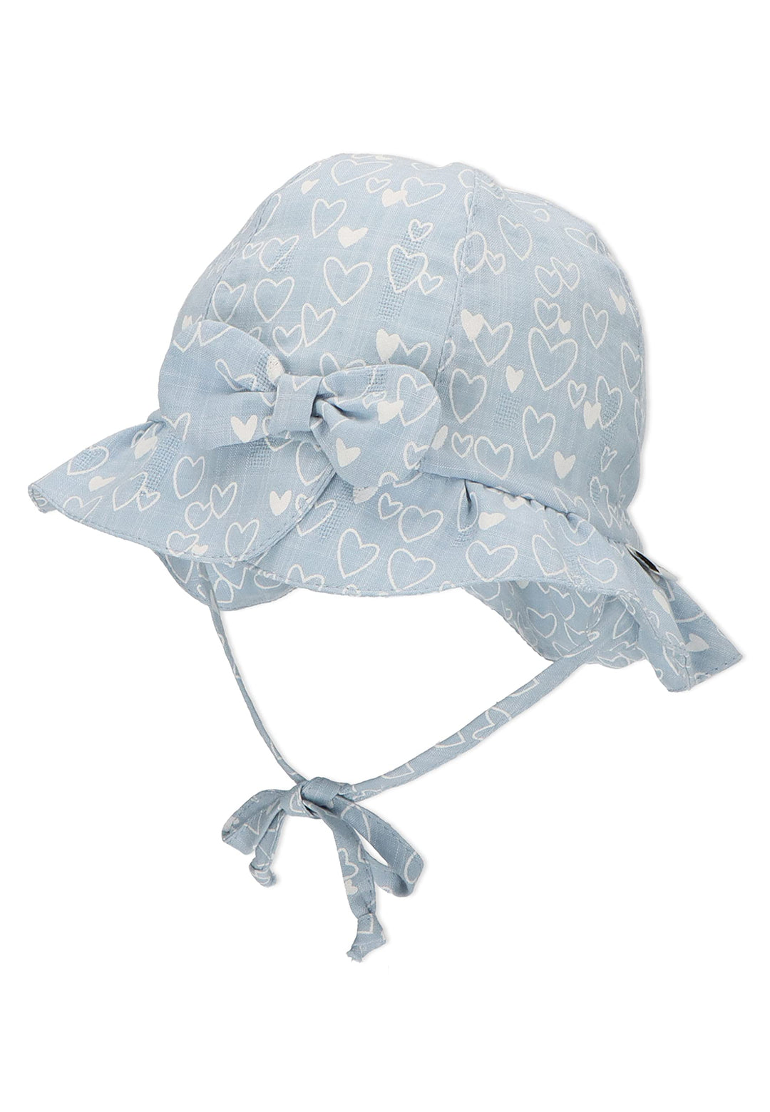 Sterntaler Mädchen Herzis Hut 45 hellblau, 45 hellblau