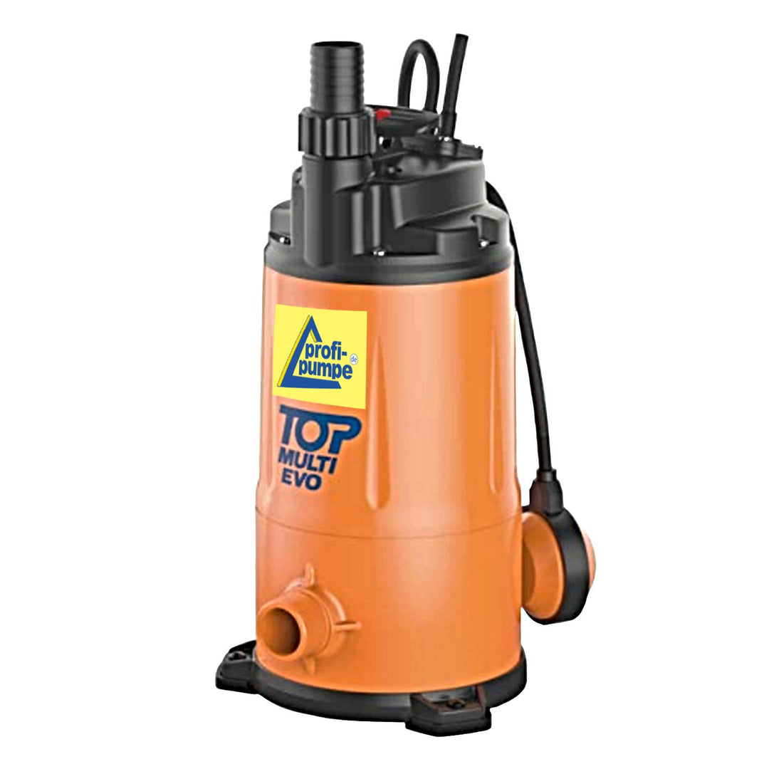 TAUCHDRUCKPUMPE TAUCHPUMPE HAUSWASSERWERK REGENWASSERPUMPE Automatik mit Anschluss für schwimmende E