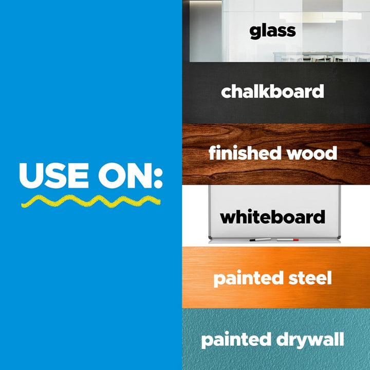 Post-it Flex Write Whiteboard Folie für Whiteboard Marker und Permanent Marker, 1,219 m x 2,438 m 1