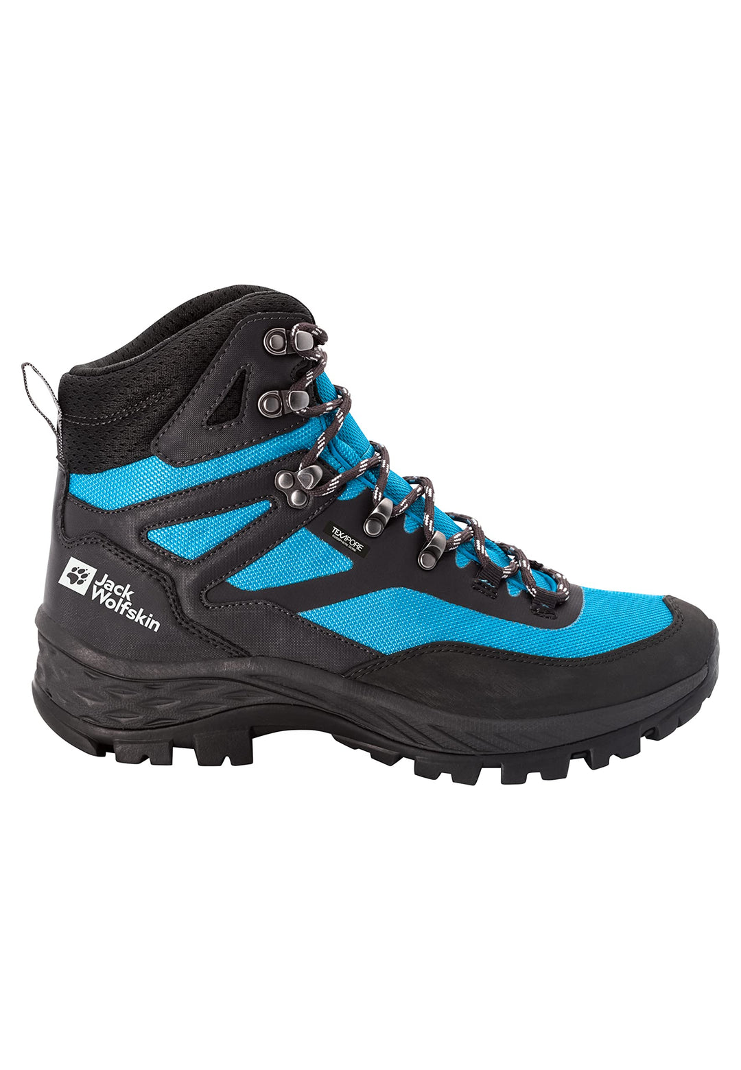 Jack Wolfskin Herren Rebellion Guide Texapore Mid M Walking-Schuh, 40.5 EU Blue Lime