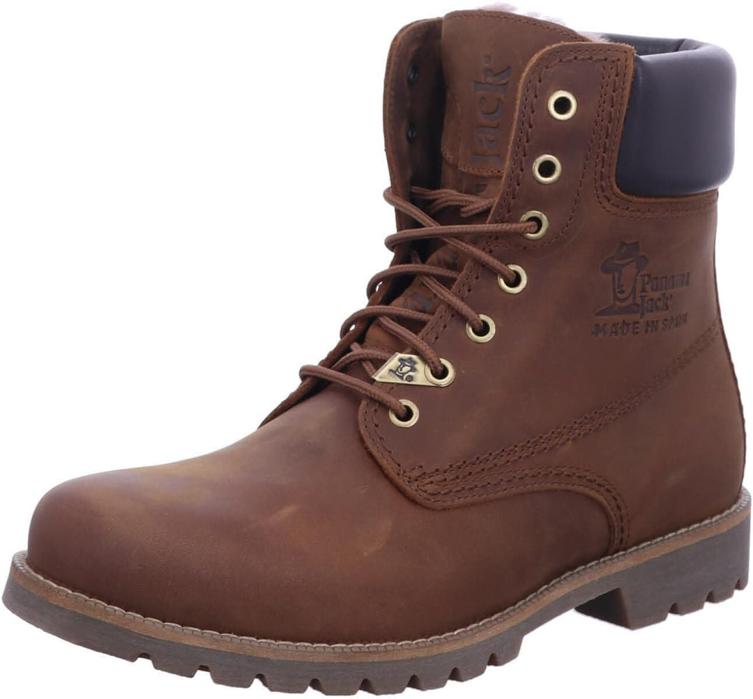 Panama Jack Herren Panama 03 Igloo Kurzschaft Stiefel 40 EU Braun Napa Grass Cuero Bark, 40 EU Braun