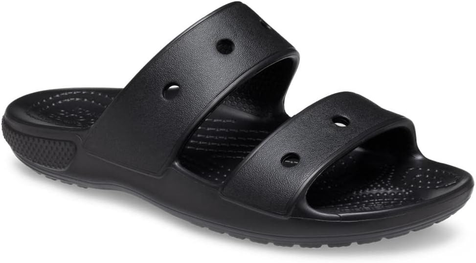 Crocs Classic K Sandale, Unisex Kinder 39 EU Schwarz, 39 EU Schwarz