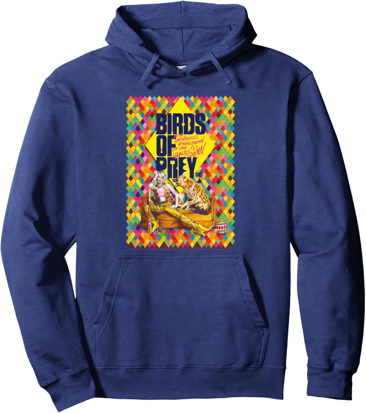 Birds of Prey Harley Quinn Poster Pullover Hoodie