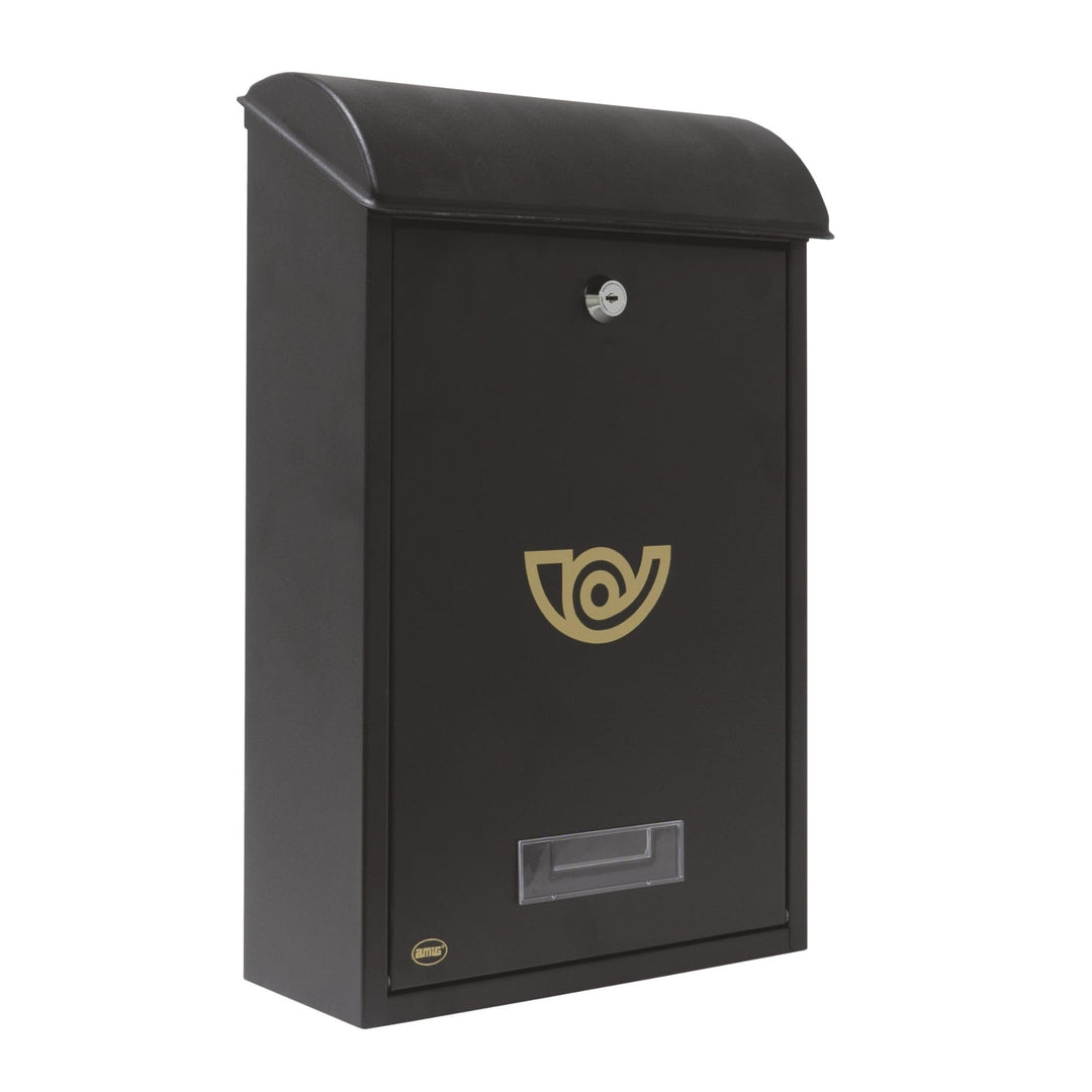 Amig - Aussenbriefkasten, Briefkasten für den Aussenbereich | Briefkasten für Wände, Mauern oder Tür
