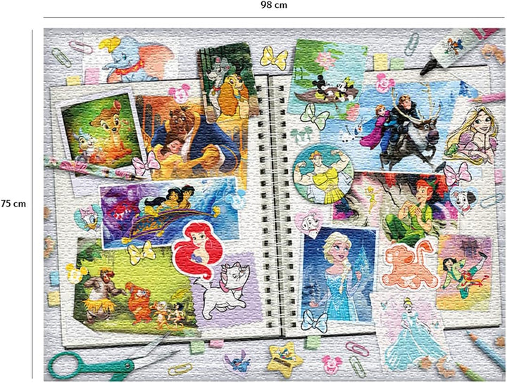 Puzzles Nathan 4005556878871 2000 Teile – Scrapbooking Disney Classique Puzzle für Erwachsene