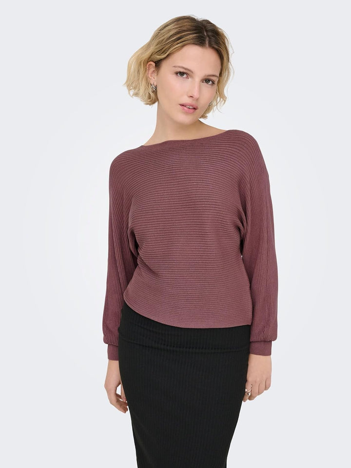 Only Damen Pullover 15226298 XS Rose Brown, XS Rose Brown