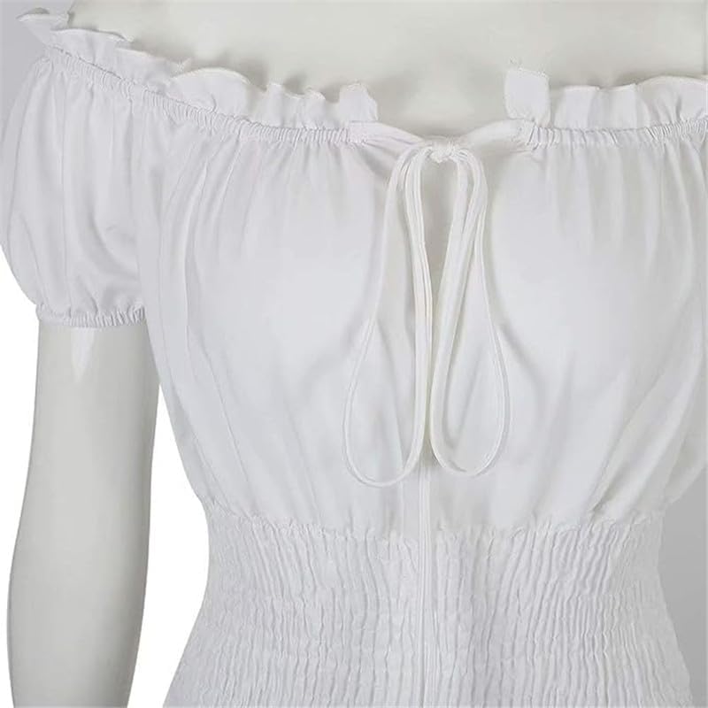 Black Sugar Mittelalterliches Kleid Frauen Renaissance Retro Kostüm Mittelalter Vintage Halloween Go