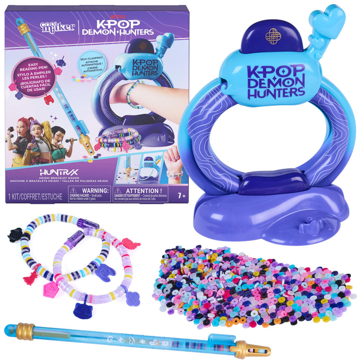 Cool MAKER K-Pop Demon Hunters Heishi Armband-Studio ‒ Armband-Bastelset für Kinder, DIY Schmuckset