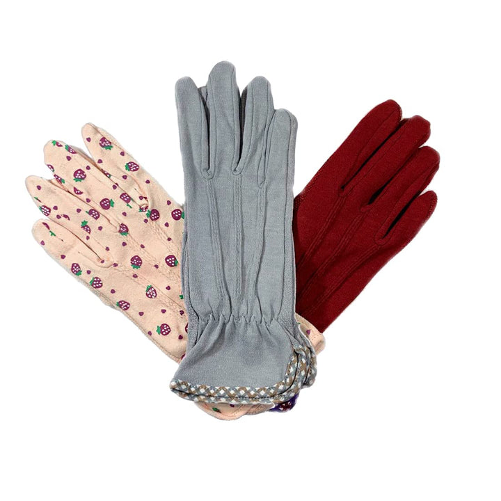 6 Paar Handschuhe, Mehrzweckhandschuhe, rutschfeste Handschuhe mit 4 Fingernähten und 3 Adern, Ergon