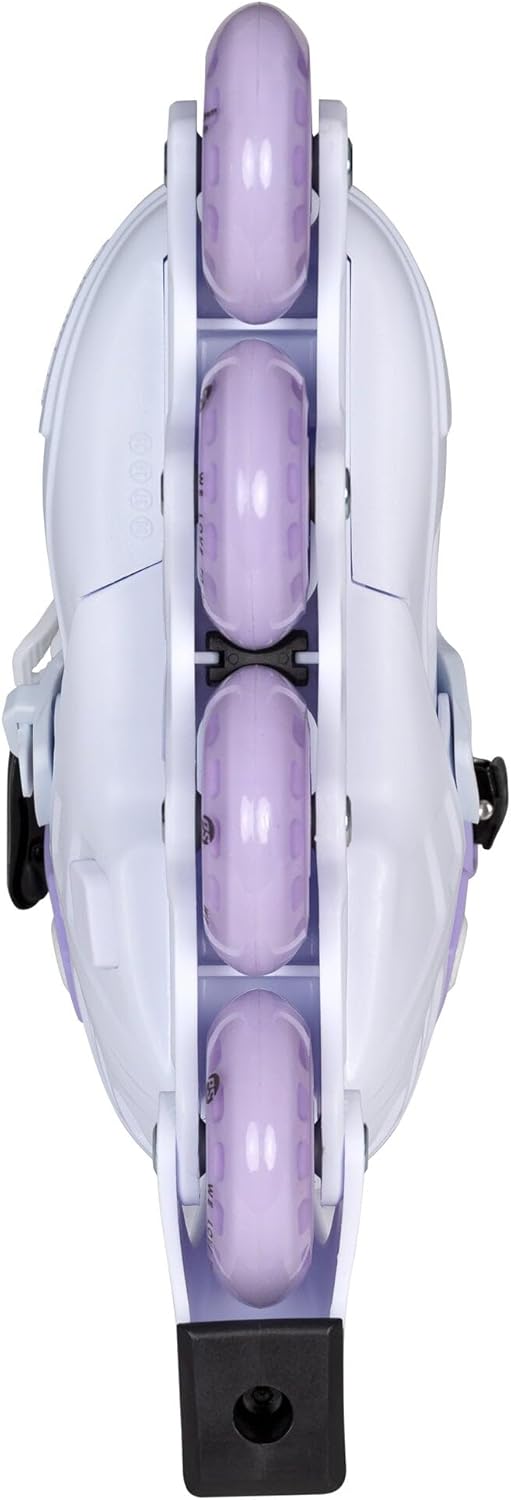 Powerslide Kinder Inline Skate Khaan Junior NXT White, grössenverstellbar, für Fitness, Urban, Hocke