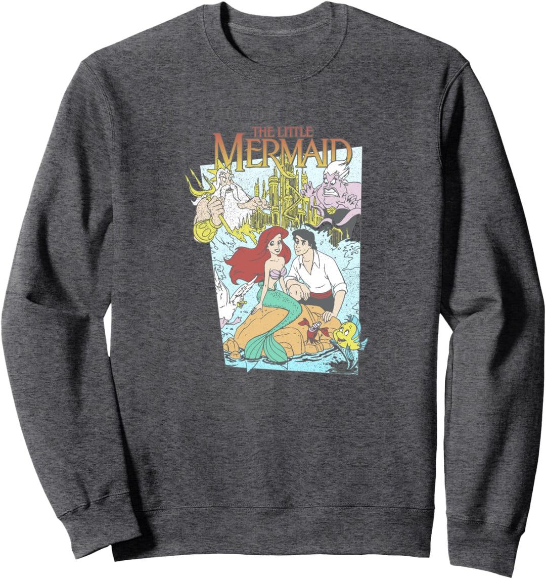 Disney The Little Mermaid Vintage Cover Sweatshirt