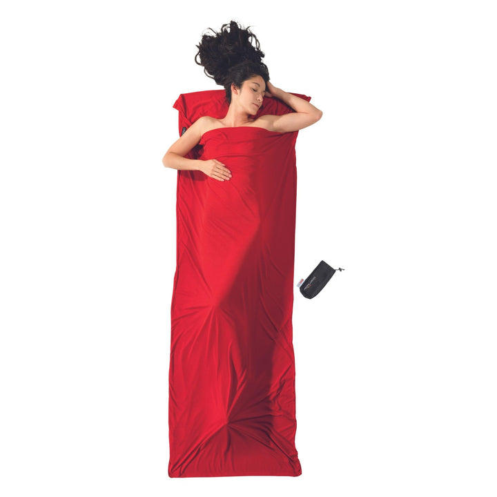 Cocoon Thermoschlafsack Travel Sheet - Thermolite Radiator lava red, lava red