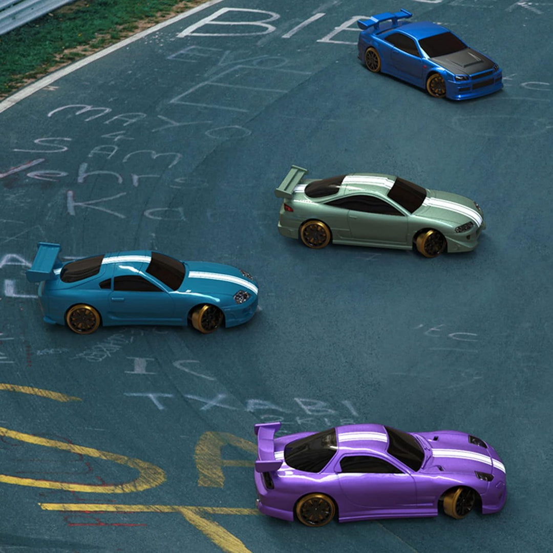 FLYCOLOR Turbo Racing C61 1:76 Skala Drift RC Auto mit Gyro Mini Full Proportional RTR 2.4GHZ Fernbe