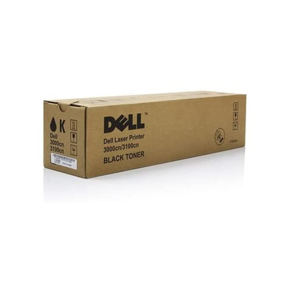 Dell Tonerkassette mit Standard-Kapazität 4.000 Seiten für Dell 3000cn/3100cn Laserdrucker Schwarz