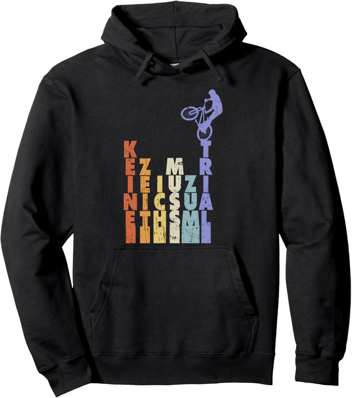 Keine Zeit Ich Muss Zum Mountainbike MTB Trial Bike Fahrrad Pullover Hoodie