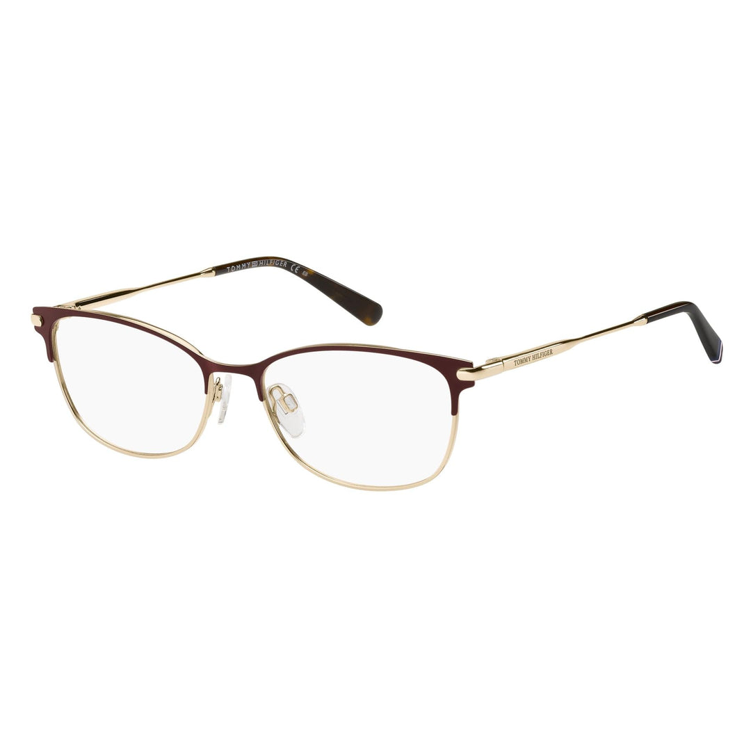 Tommy Hilfiger Unisex Sunglasses 66 E28/16 Mt Burg Gd, 66 E28/16 Mt Burg Gd