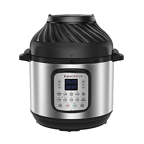 Instant Pot Duo Crisp + Heissluftfritteuse 11-in-1 Elektro-Multikocher 5,7 L - Schnellkochtopf, Luft