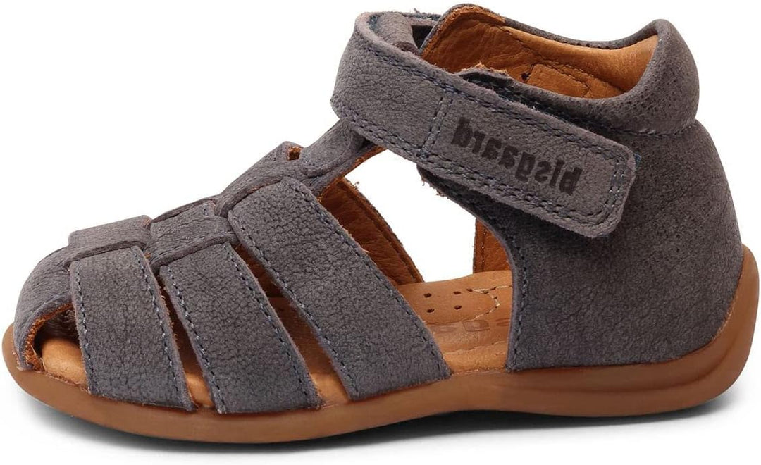 Bisgaard Unisex Kinder Carly Sandal 23 EU Blau, 23 EU Blau