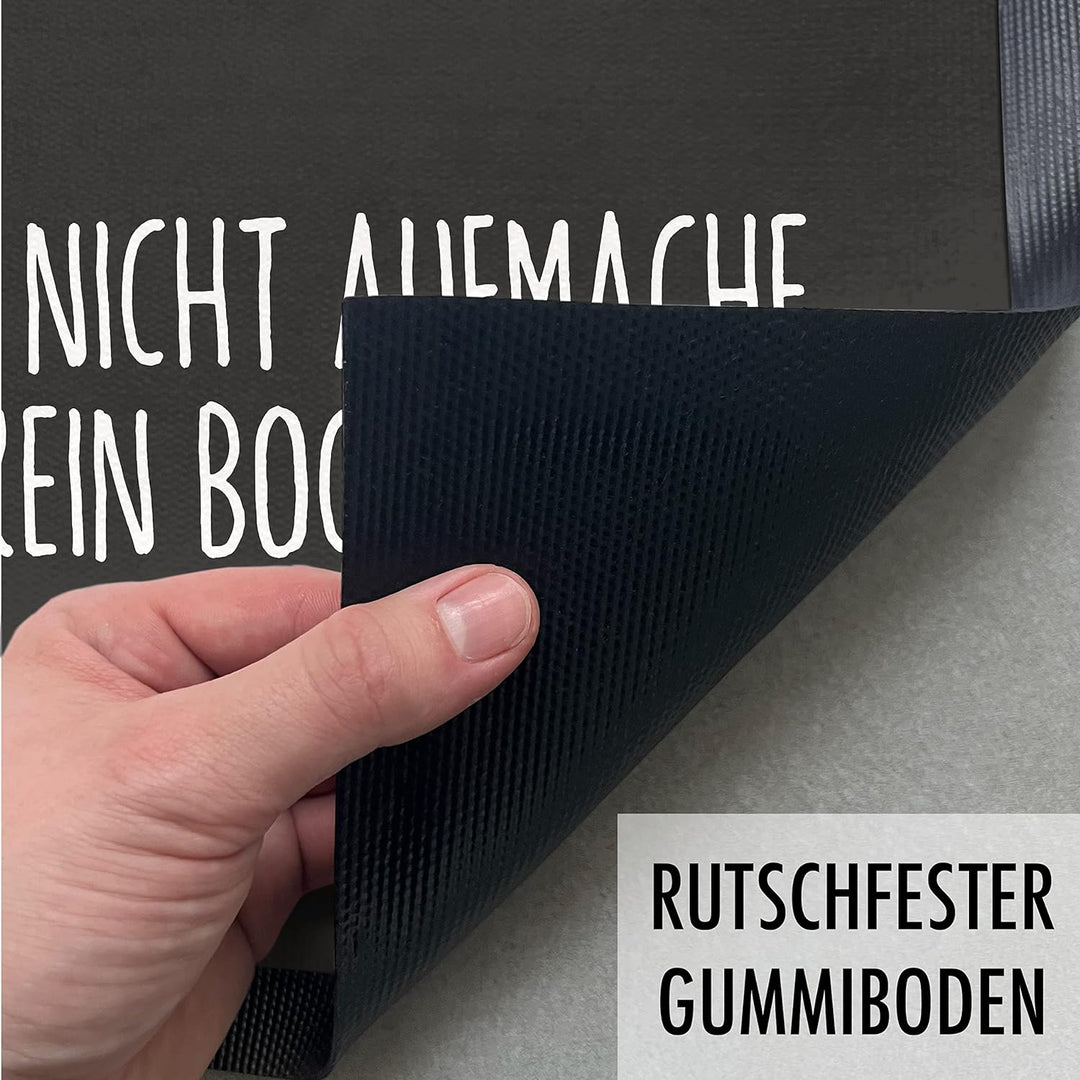 Trendation - Lustige Fussmatte mit Spruch Geschenk Lustiger Spruch Kein Bock Auf Dich Fussmatten 60x