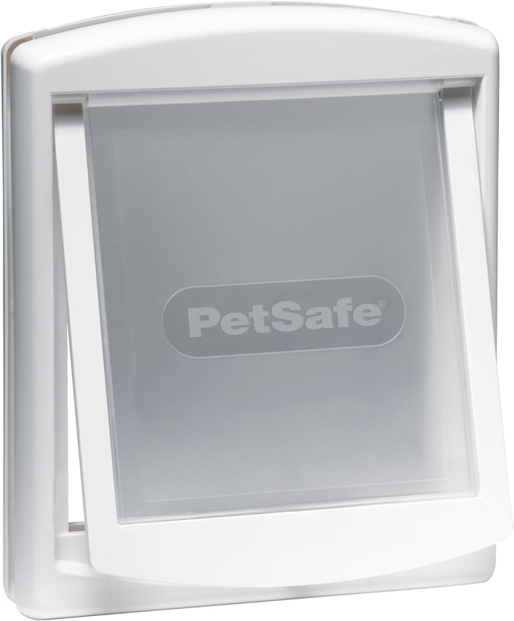 PetSafe Staywell Haustiertüre Original aus Kunststoff mit 2 Verschlussoptionen, Für Haustiere bis zu