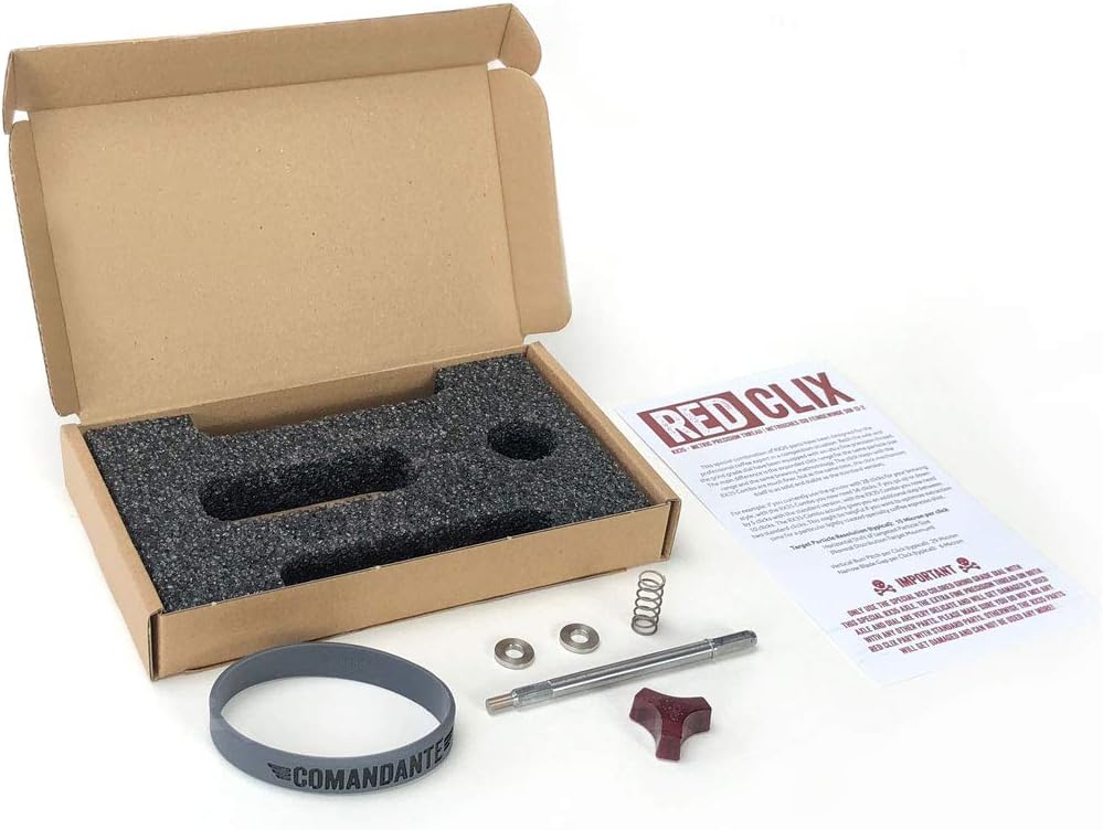 Comandante Red Clix RX35 Mahlgradeinstellmechanismus für C40 - Präzisions-Espressozifferblatt mit 15