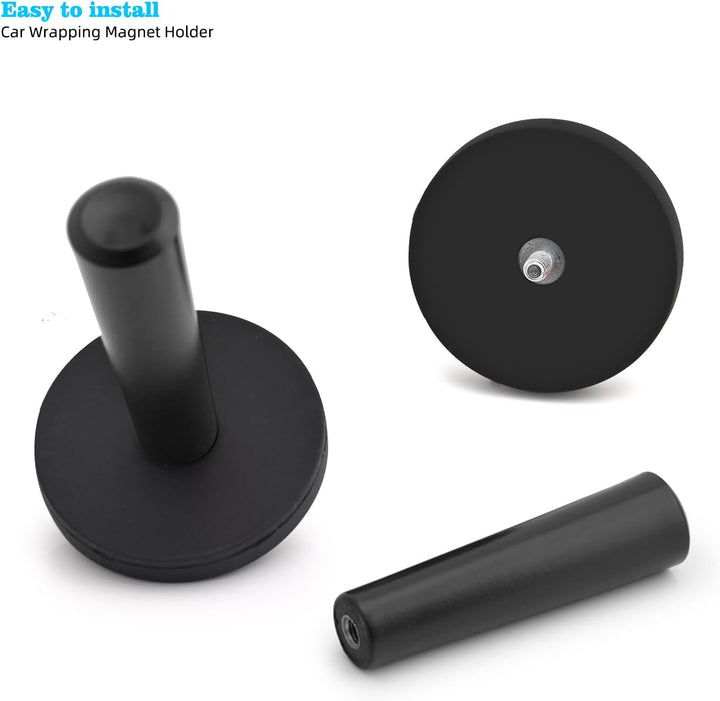 EHDIS 8 Stück Auto Montagemagnet Verpackungs Gripper Magnethalter für Sign Vinyl, Car Wrapping & Cra