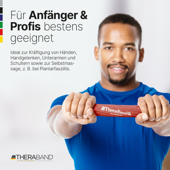 Thera-Band® Flexibler Übungsstab rot - leicht