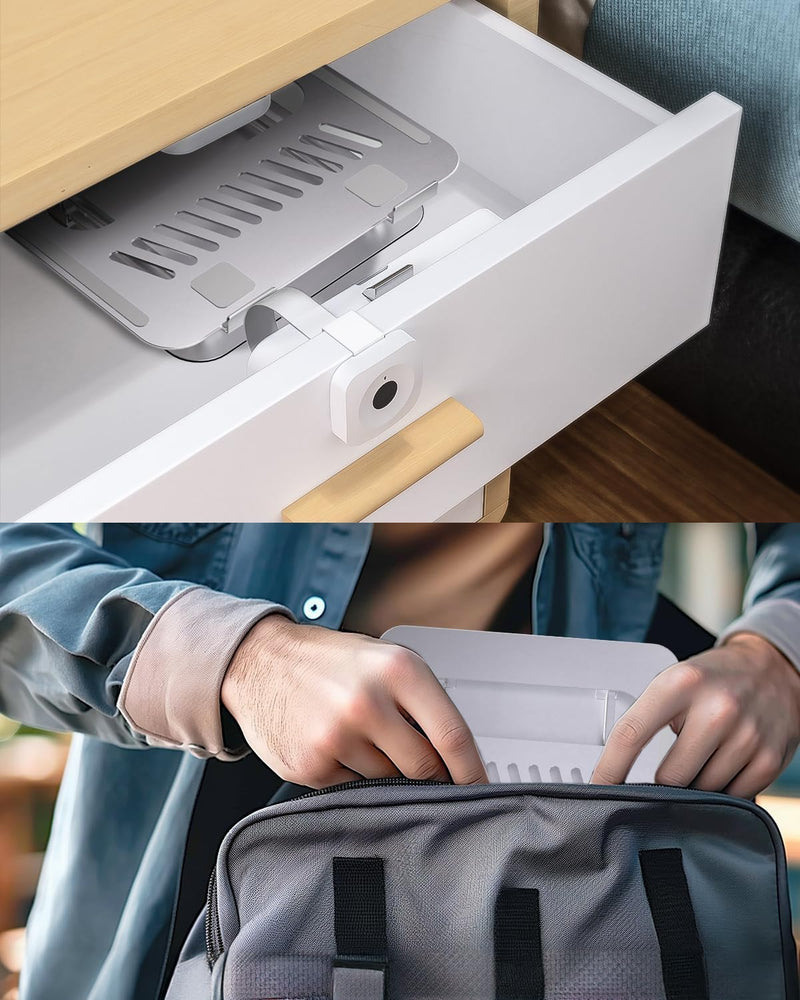 SHINEGIANT Laptopständer, Multi-Angle Laptop Ständer mit Heat-Vent, Ergonomischer, Belüfteter, Faltb