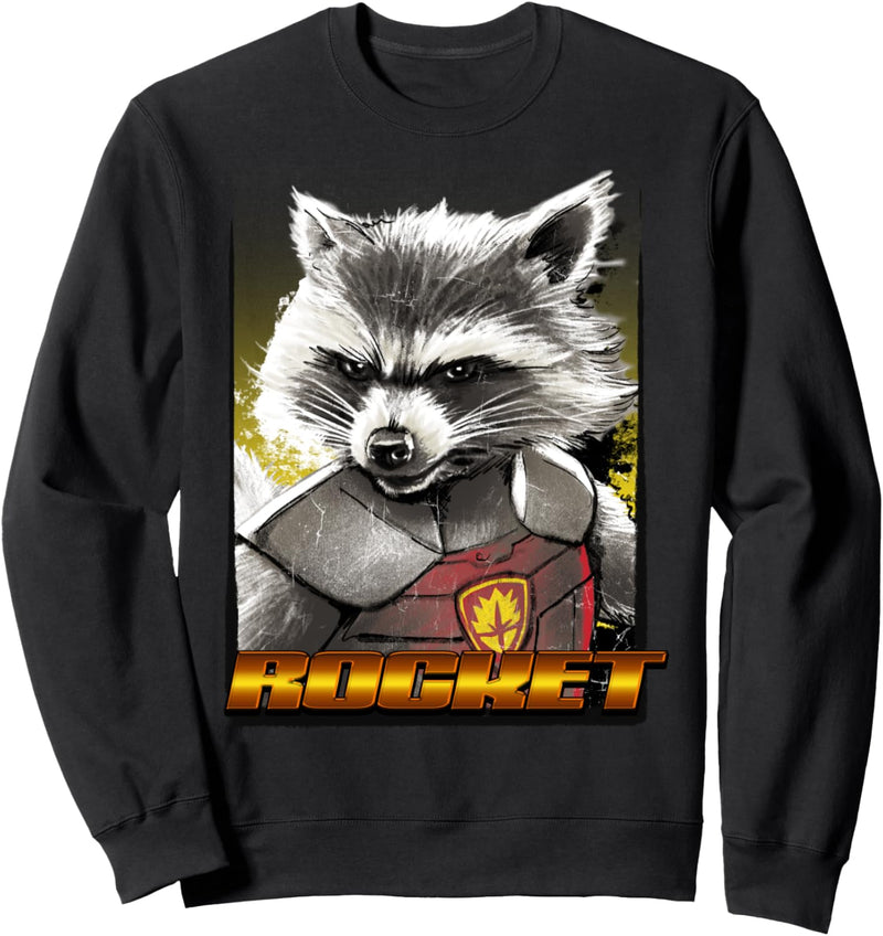 Marvel Rocket Guardians of the Galaxy Glare Sweatshirt