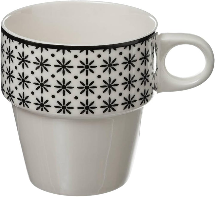 SG Secret de Gourmet 4 tassen mit bohemia rack 4 Unité (Lot de 1) Bohemian, 4 Unité (Lot de 1) Bohem