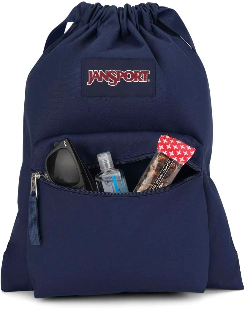 JanSport DRAWSACK Kleiner Rucksack,Navy, Navy