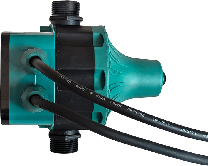 Gartenpumpe Edelstahl 2,2 Kw 11 Bar 8600 L/h Kreiselpumpe mit Drucksschalter/Trockenlaufschutz einst